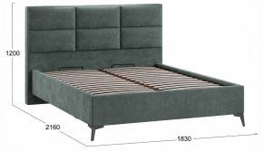 Кровать двуспальная Делана с ПМ Тип 1 в Когалыме - kogalym.ok-mebel.com | фото 4