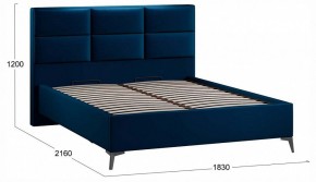 Кровать двуспальная Делана с ПМ Тип 1 в Когалыме - kogalym.ok-mebel.com | фото 4