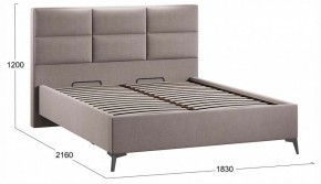 Кровать двуспальная Делана с ПМ Тип 1 в Когалыме - kogalym.ok-mebel.com | фото 4