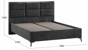 Кровать двуспальная Делана с ПМ Тип 1 в Когалыме - kogalym.ok-mebel.com | фото 4