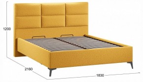 Кровать двуспальная Делана с ПМ Тип 1 в Когалыме - kogalym.ok-mebel.com | фото 4