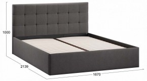 Кровать двуспальная Джоли с ПМ Тип 1 в Когалыме - kogalym.ok-mebel.com | фото 4