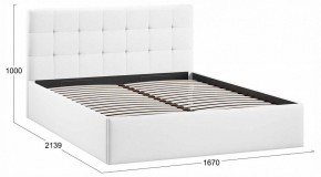 Кровать двуспальная Джоли с ПМ Тип 1 в Когалыме - kogalym.ok-mebel.com | фото 3