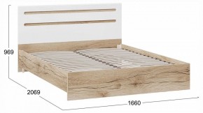 Кровать двуспальная Фьюжн ТД-260.01.03 в Когалыме - kogalym.ok-mebel.com | фото 3