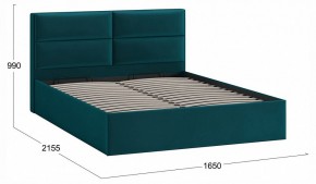 Кровать двуспальная Глосс с ПМ Тип 1 в Когалыме - kogalym.ok-mebel.com | фото 4