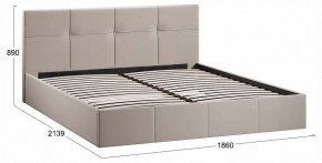 Кровать двуспальная Лора с ПМ в Когалыме - kogalym.ok-mebel.com | фото 4