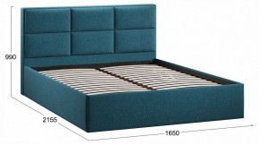 Кровать двуспальная Стелла с ПМ Тип 1 в Когалыме - kogalym.ok-mebel.com | фото 4