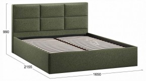 Кровать двуспальная Стелла с ПМ Тип 1 в Когалыме - kogalym.ok-mebel.com | фото 4