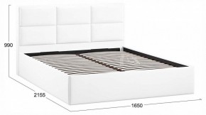 Кровать двуспальная Стелла с ПМ Тип 1 в Когалыме - kogalym.ok-mebel.com | фото 4
