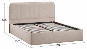 Кровать двуспальная Тиффани с ПМ Тип 1 в Когалыме - kogalym.ok-mebel.com | фото 3