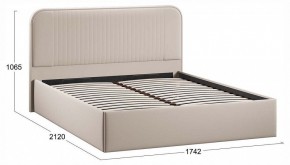 Кровать двуспальная Тиффани с ПМ Тип 1 в Когалыме - kogalym.ok-mebel.com | фото 4