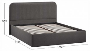 Кровать двуспальная Тиффани с ПМ Тип 1 в Когалыме - kogalym.ok-mebel.com | фото 2