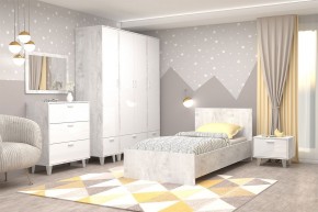 Кровать Эго арт. 032 (900*2000) Бетон светлый в Когалыме - kogalym.ok-mebel.com | фото 2