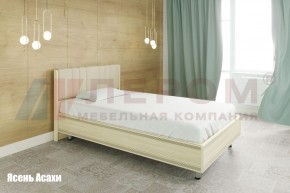 Кровать КР-2011 с мягким изголовьем в Когалыме - kogalym.ok-mebel.com | фото