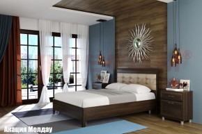 Кровать КР-2074 с мягким изголовьем в Когалыме - kogalym.ok-mebel.com | фото 3