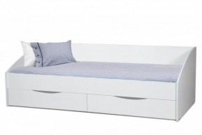 Кровать одинарная "Фея - 3" симметричная New (2000Х900) белая в Когалыме - kogalym.ok-mebel.com | фото