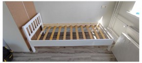 Кровать полутораспальная Белая эмаль в Когалыме - kogalym.ok-mebel.com | фото 2