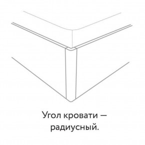 Кровать "Сандра" БЕЗ основания 1200х2000 в Когалыме - kogalym.ok-mebel.com | фото 3