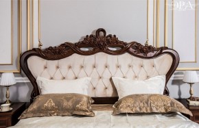 Кровать с мягким изголовьем Афина 1600 (караваджо) в Когалыме - kogalym.ok-mebel.com | фото 4