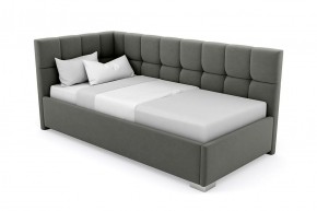 Кровать угловая Мия интерьерная +основание (80х200) в Когалыме - kogalym.ok-mebel.com | фото 4