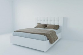 Кровать Венеция без основания 900 (экокожа белая) в Когалыме - kogalym.ok-mebel.com | фото 1