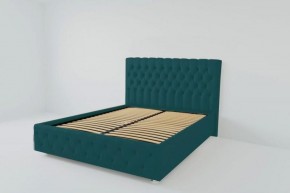 Кровать Версаль с ортопедическим основанием 1200 (велюр бирюзовая) в Когалыме - kogalym.ok-mebel.com | фото