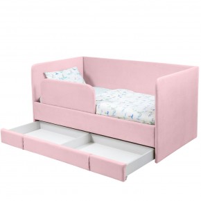 Кровать Юна (розовый) в Когалыме - kogalym.ok-mebel.com | фото 3