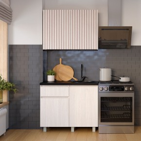 Кухня Тренд 1.0 м (Ясень белый) в Когалыме - kogalym.ok-mebel.com | фото