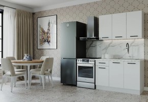 Кухонный гарнитур Белый Глянец 1200 (Стол. 38мм) в Когалыме - kogalym.ok-mebel.com | фото