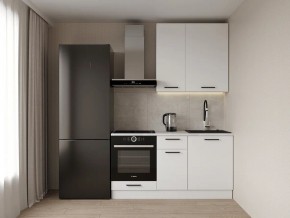 Кухонный гарнитур Белый Глянец 1600 h950 (Стол. 38мм) в Когалыме - kogalym.ok-mebel.com | фото