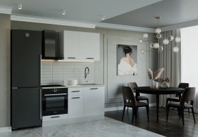 Кухонный гарнитур Белый Глянец 1600 (Стол. 26мм) в Когалыме - kogalym.ok-mebel.com | фото