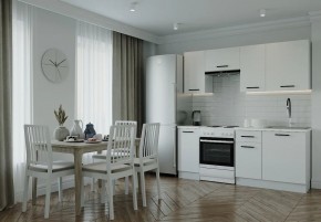 Кухонный гарнитур Белый Глянец 2000 (Стол. 38мм) в Когалыме - kogalym.ok-mebel.com | фото