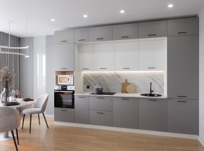 Кухонный гарнитур Элеганция  3400 (Стол. 38мм) в Когалыме - kogalym.ok-mebel.com | фото