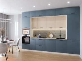 Кухонный гарнитур Фьюжн 3400 (Стол. 38мм) в Когалыме - kogalym.ok-mebel.com | фото