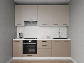 Кухонный гарнитур Каппучино 2400 h950 (Стол. 26мм) в Когалыме - kogalym.ok-mebel.com | фото