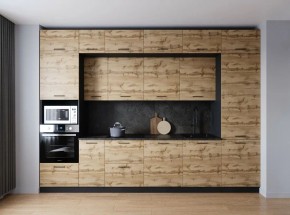 Кухонный гарнитур Крафт 3400 (Стол. 38мм) в Когалыме - kogalym.ok-mebel.com | фото
