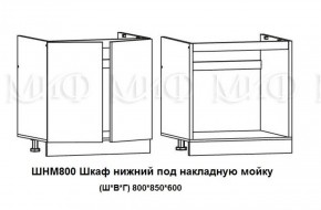 ЛИЗА-2 Кухонный гарнитур 1,6 Белый глянец холодный в Когалыме - kogalym.ok-mebel.com | фото 6