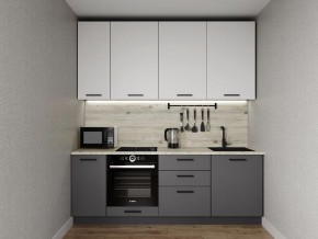 Кухонный гарнитур Меренга 2200 h950 (Стол. 26мм) в Когалыме - kogalym.ok-mebel.com | фото
