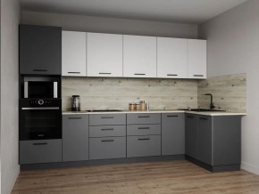 Кухонный гарнитур Меренга 3200*1400 (Стол. 38 мм) в Когалыме - kogalym.ok-mebel.com | фото