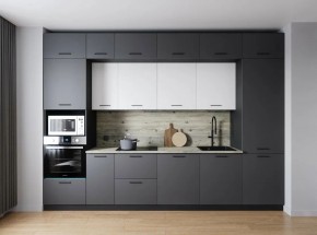 Кухонный гарнитур Меренга 3400 (Стол. 26мм) в Когалыме - kogalym.ok-mebel.com | фото