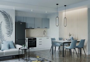 Кухонный гарнитур Ниагара 2550 (Стол. 38мм) в Когалыме - kogalym.ok-mebel.com | фото