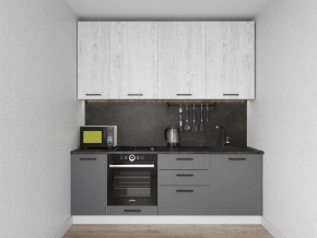 Кухонный гарнитур Санторини 2200 h 950 (Стол. 26мм) в Когалыме - kogalym.ok-mebel.com | фото