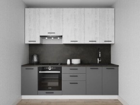 Кухонный гарнитур Санторини 2400 h950 (Стол. 26мм) в Когалыме - kogalym.ok-mebel.com | фото