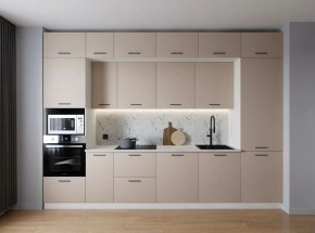 Кухонный гарнитур Шампань 3400 (Стол. 38мм) в Когалыме - kogalym.ok-mebel.com | фото