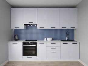Кухонный гарнитур Смоки 2400 h950 (Стол. 38 мм) в Когалыме - kogalym.ok-mebel.com | фото