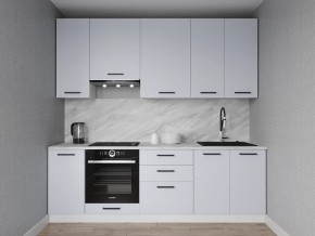Кухонный гарнитур Смоки 3000 h950 (Стол. 38 мм) в Когалыме - kogalym.ok-mebel.com | фото