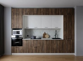 Кухонный гарнитур Старое Дерево 3400 (Стол. 26мм) в Когалыме - kogalym.ok-mebel.com | фото