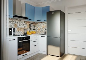 Кухонный гарнитур угловой Капри 2200х1000 (Стол. 38мм) в Когалыме - kogalym.ok-mebel.com | фото