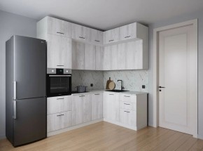 Кухонный гарнитур угловой Пайн 2200*1700 (Стол. 26мм) в Когалыме - kogalym.ok-mebel.com | фото
