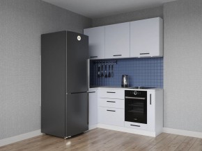 Кухонный гарнитур угловой Смоки 1000*1800 (Стол. 38 мм) в Когалыме - kogalym.ok-mebel.com | фото